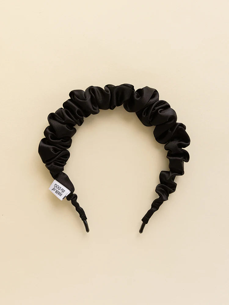 Silk Satin Hairband Hair of the Dog Scrunchies