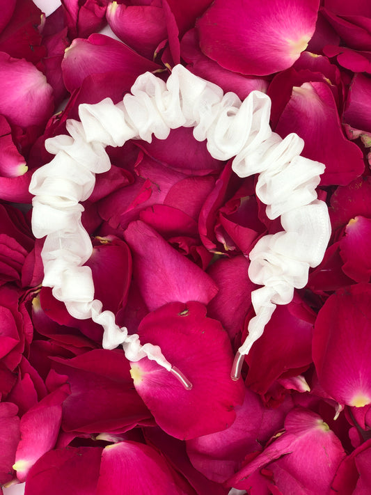 Wedding Hairband - Silk Chiffon
