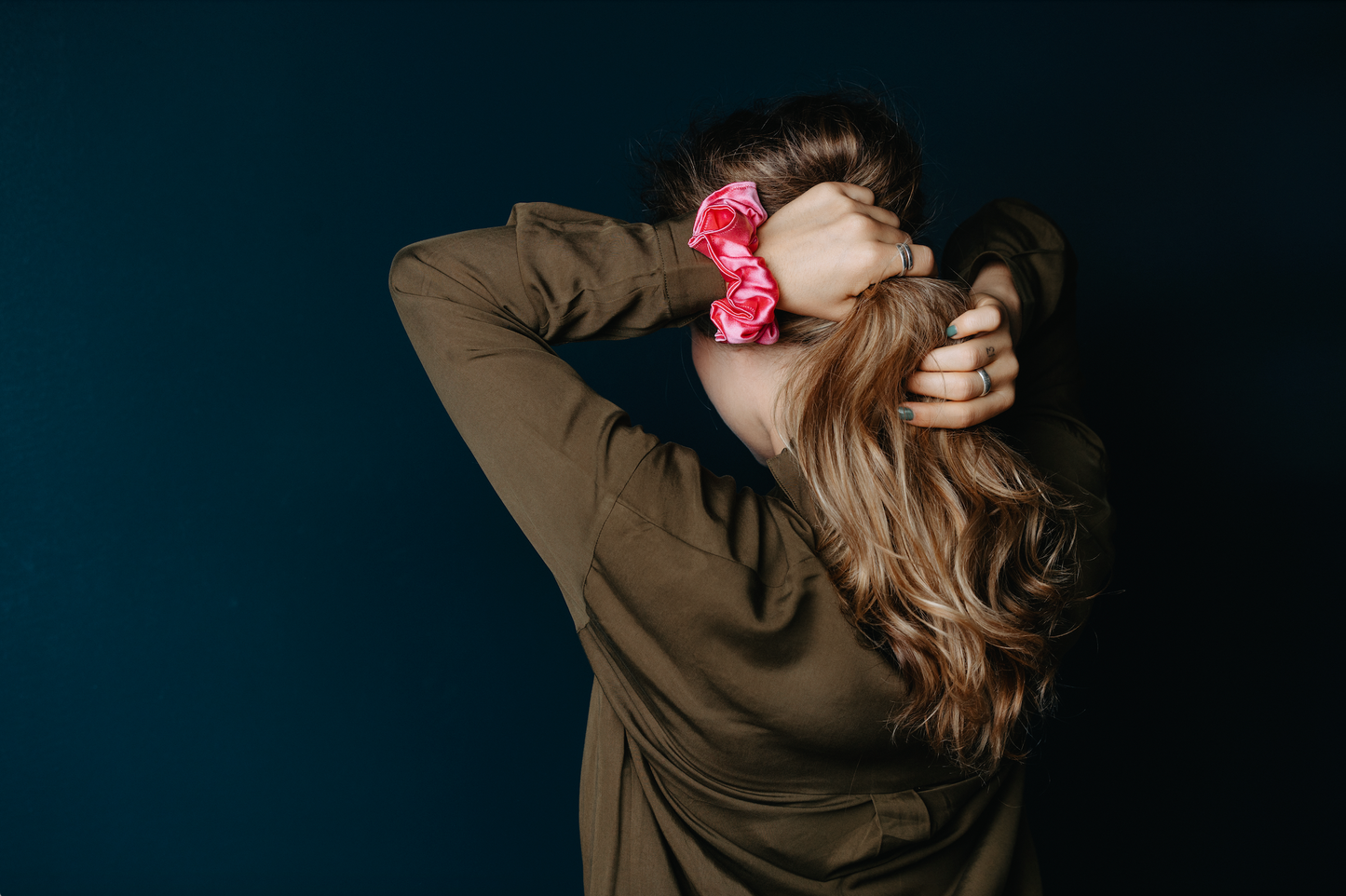 Big Silky Scrunchie